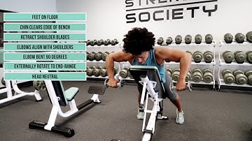 External Rotation - Prone 35° Incline - DB