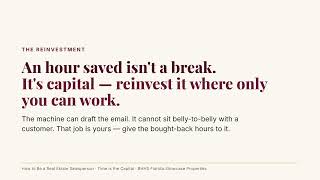 Time #8: The Assistant — Buying Hours Back with AI | FSP Agent Training