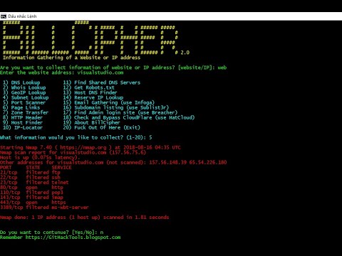 #kali Linux - BillCipher Information Gathering tool #shorts #hacking
