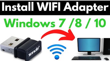 How to Install Wifi Adapter Without CD in PC/Computer |Window 7/8/10/11 |pc mein kaise connect karen