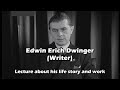 Edwin Erich Dwinger (Writer) – Lecture about his life story and work, February 1, 1943 [English sub]
