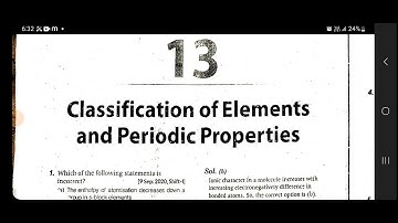 13 TS EAMCET PERIODIC PROPERTIES CHEMISTRY YEAR WISE SOLVED QUESTIONS 2023 TS ARIHANT #EAMCET2023