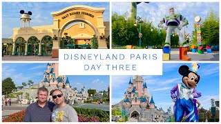 DISNEYLAND PARIS VLOG - AUGUST 2022 - DAY 3 - STUDIOS, DISNEYLAND PARK AND DREAM AND SHINE BRIGHTER