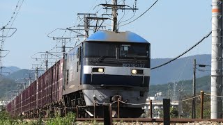 オールJR貨物12ftコンテナ EF210-127 ECO-POWER桃太郎 岡山機関区