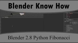 How To (and why) Create The Fibonacci Sequence In Python In Blender