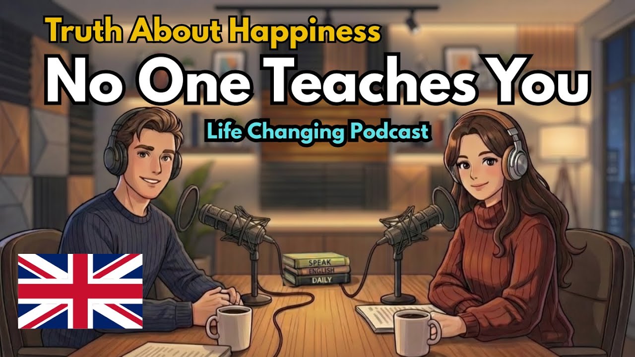 Daily English Conversation Practice | How Happiness Teaches You A Skill