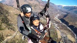 Paragliding India Funny video scared women very funny for paragliding call +917833965478