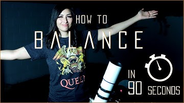 How to Balance your Telescope in 90 seconds