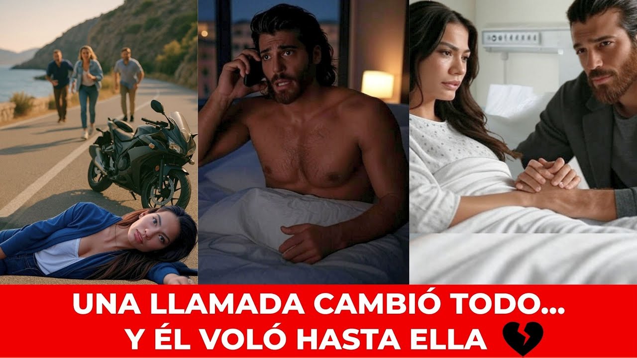 Una llamada en la madrugada... y Can corrió al lado de Demet 💔 - YouTube