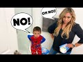 WE CAN'T BELIEVE THIS HAPPENED ON JAYDEN'S FIRST DAY OF POTTY TRAINING!!