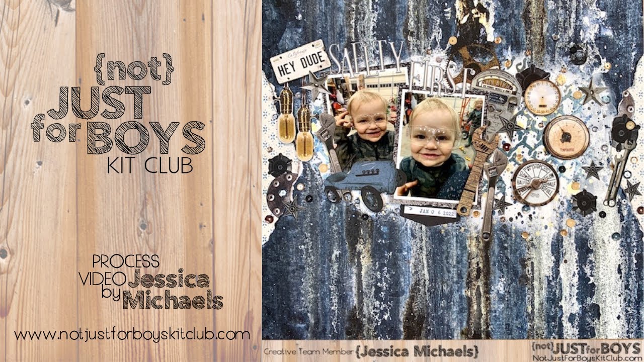 Not Just for Boys Scrapbooking Kit Club – {Not} Just for Boys Kit Club