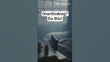 This punchy clip shows how to stop overthinking andact: breathe, write the one thing you can control