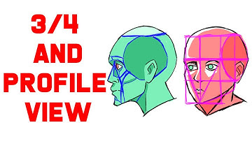 Drawing the Face for Beginners: 3/4 and Profile View