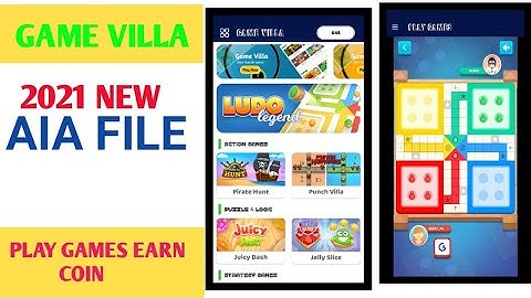 Game villa New AiA File Kodular New Game AiA File|Earning apps aia file