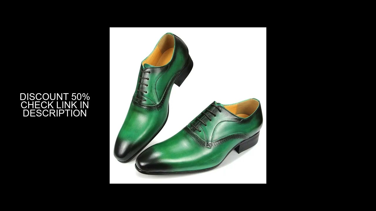 Genuine Leather Dress Men Shoes Exquisite Lace-up Designer Wedding Party Office Oxfords Pointed Toe