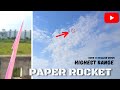 How to make paper plane/how to make paper rocket that fly high in the sky/how to fold paper rocket.