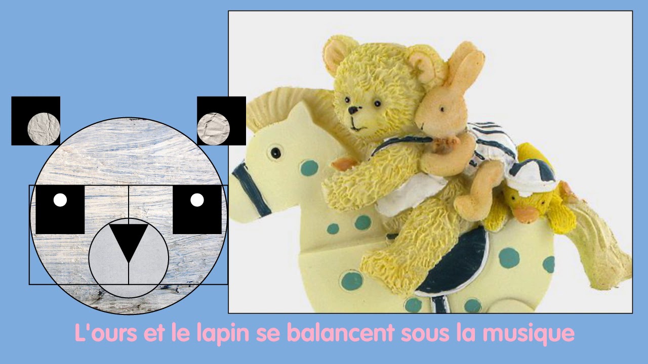 Mobile musical en bois Lapin Bonbon taupe - Doudou & Compagnie -  Berceaumagique.com 