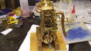navy steam engine model slow running
