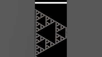 fractal serpinski triangle