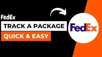 Fedex - How to Track A Package !