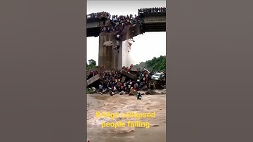 Bridge collapsed suddenly #shorts #viral #trending #youtubeshorts