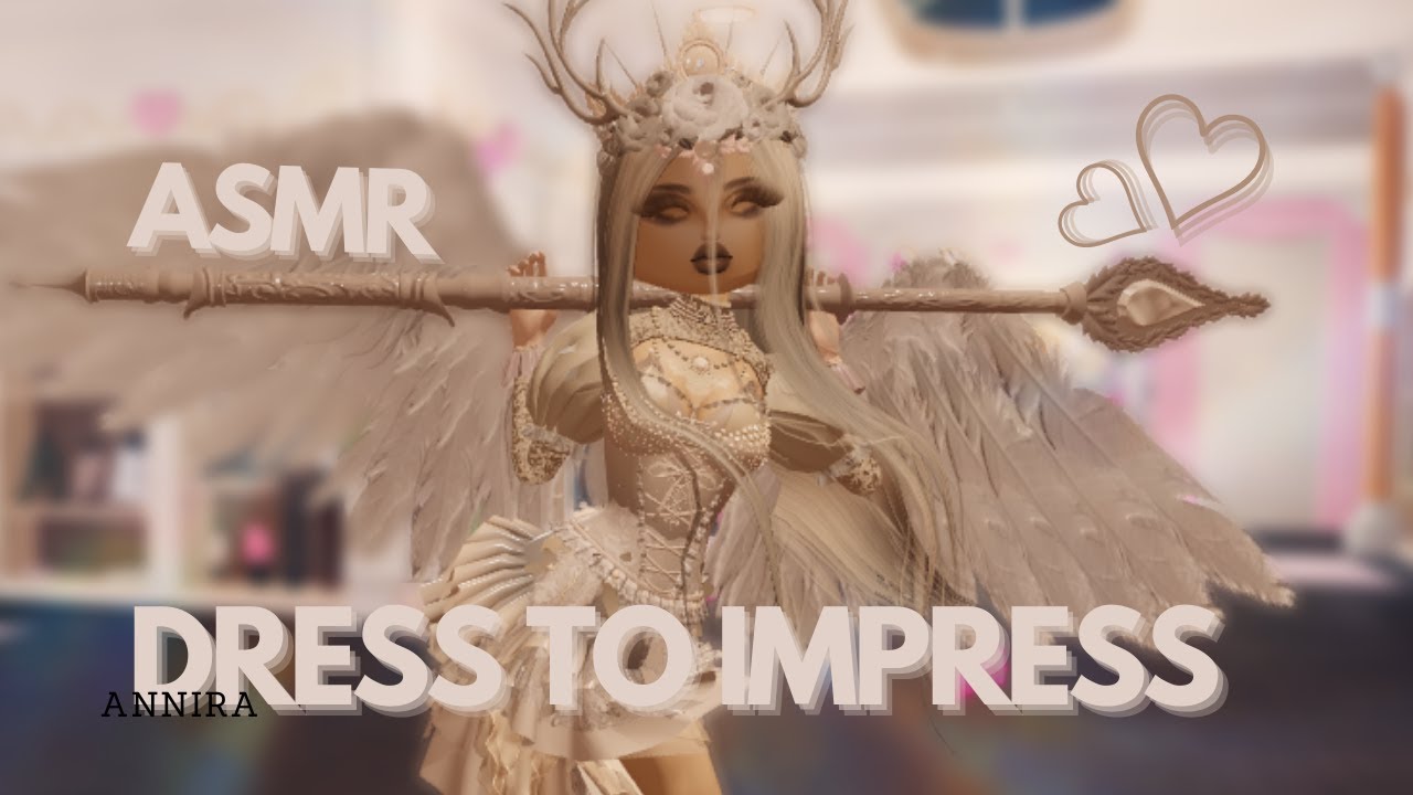 *ASMR* ♡ Let's play DRESS TO IMPRESS! '*•.¸♡ ♡¸.•*'
