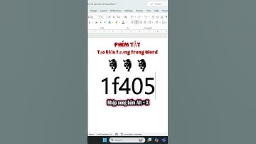 Phím Tắt Tạo Con Hổ Trong Word #kienthuc #excel #freefire #powerpoint #education #funny #fyp #food