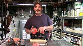 Pierce 18 Gauge Stapler air gun  by Harbor Freight tool