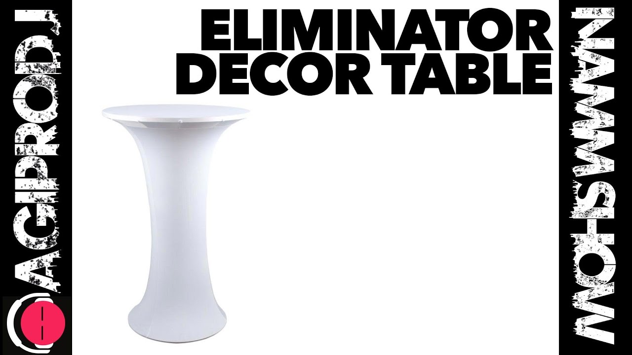 ELIMINATOR LIGHTING Decor Table With Scrim - NAMM2020 | agiprodj.com