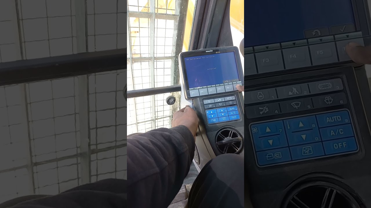 What If Water Drain Code Comes In Komatsu Machine Will Have To Reset From Monitor