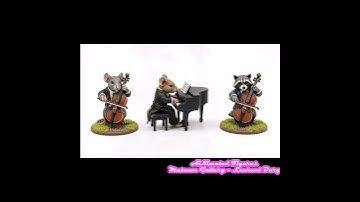Thumbnail of AiNimated Figures - Museum Gallery - Laurent Dury #aivideo #miniaturepainting #classicalmusic #mice
