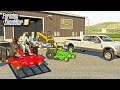 MOWING BUSINESS- HIRING NEW EMPLOYEE TO JOIN THE TEAM! | FARMING SIMULATOR 2019