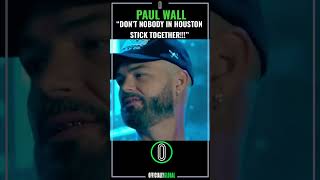 Paul wall interview Houston not together🤔 interview, trae tha truth zro fight, shorts, #shorts