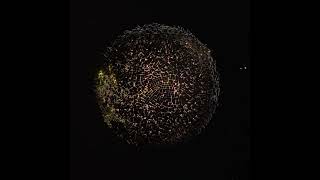 Exploding planet using geometry nodes in Blender