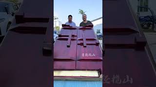 Antique Solid Wood Doors & Courtyard Gates 🪵🏯 | Qingjing Lanshan #woodworking #viralvideo