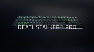 Razer Deathstalker V2 Pro Low-Profile Ergonomics High-Performance Wireless