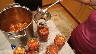 Canning Vegetable Soup - You'll be glad you have it come winter