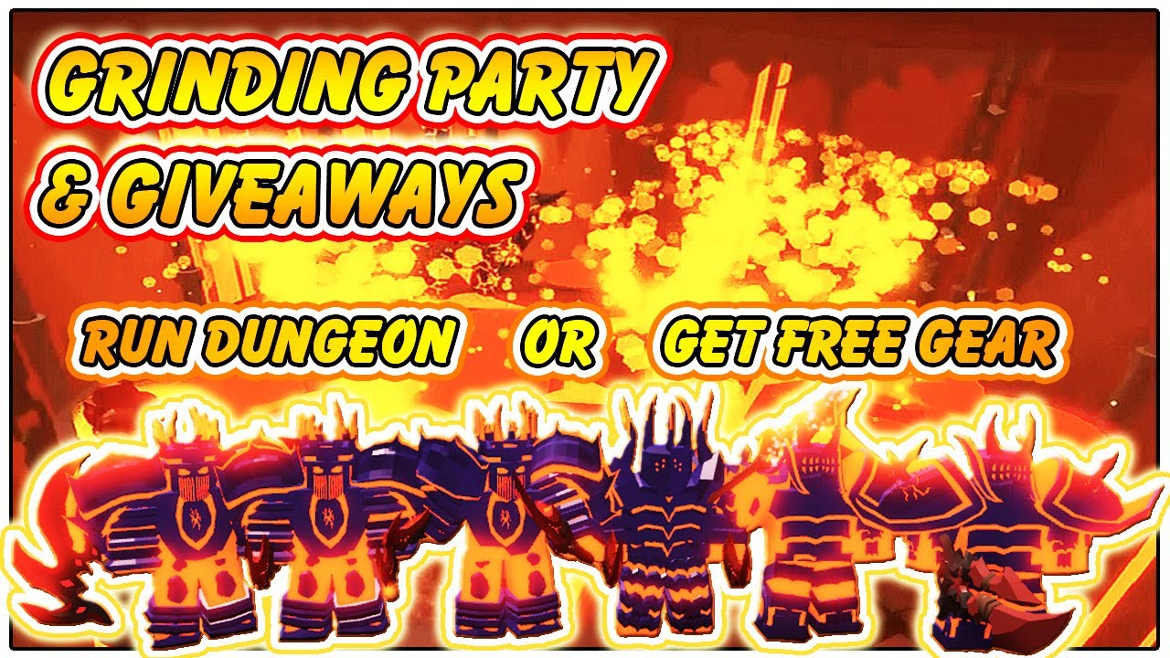 free legendary minigame giveaway roblox dungeon quest