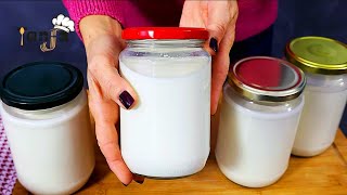 the war taught me to preserve milk in jars and store it without a refrigerator for more than a year!