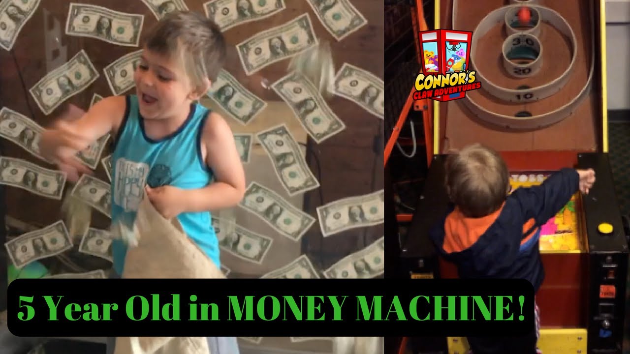 💵ARCADE MONEY MACHINE! Flashback to Connor's 1st Arcade Visit!💵 - YouTube