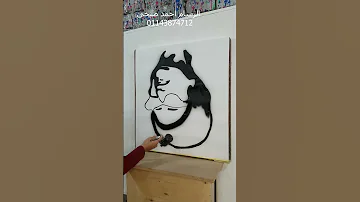 رسم ام كلثوم بالايربرش مع الرسام احمد صبحى 