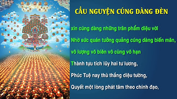 Cầu nguyện cúng dàng đèn