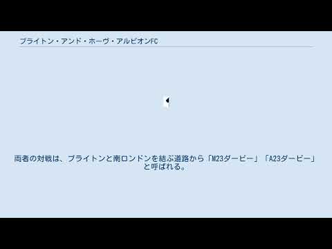 ブライトン アンド ホーヴ アルビオンfc Youtube