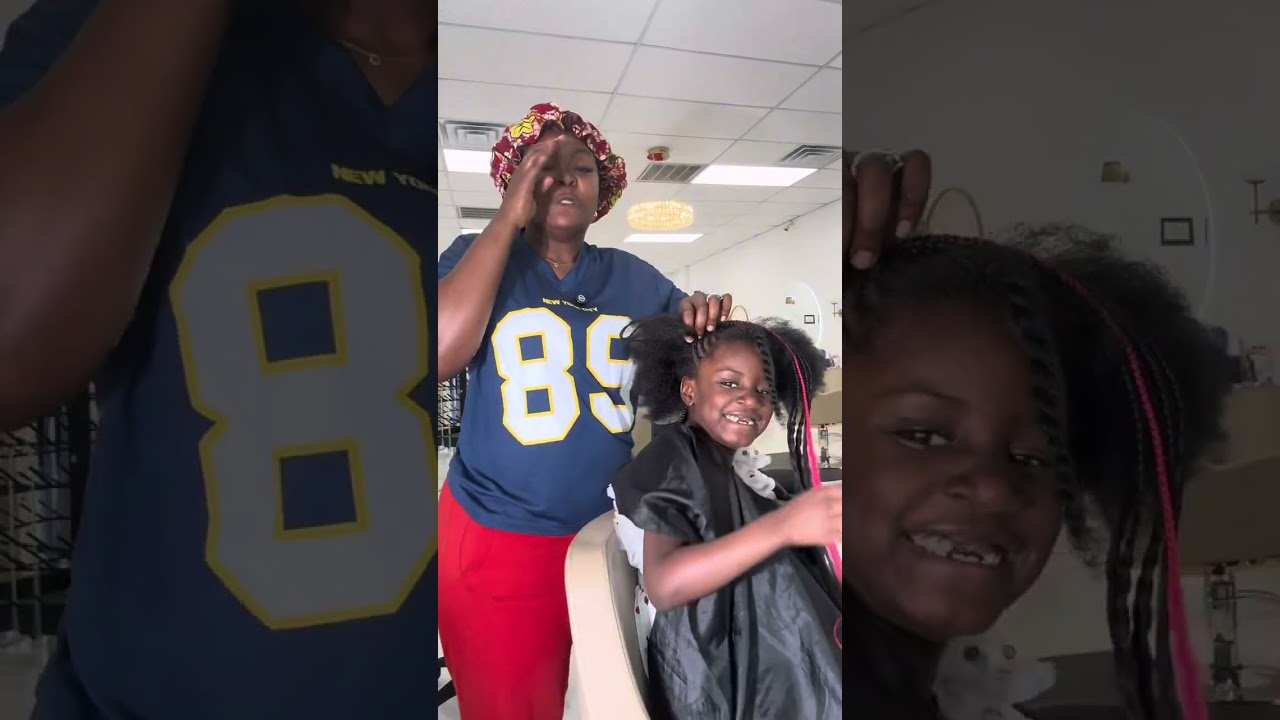 My client Karisma came in to get the experience for her 6th birthday today 🩷🎂🎉🎈