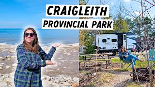 CRAIGLEITH Provincial Park Campground Tour and Review + Blue Mountain Village
In this camping video, we went to Craigleith Provincial Park and camped on site 196 in Campground D. Ill take you along for the weekend to check out the park and what you can do in the area.
0:00 - Intro, Arriving at Park, Thornbury, Site & Park Tour
15:08 - Blue Mountain Village & Collingwood
16:45 - Overall Thoughts
#craigleithprovincialpark #ontariocamping #ontarioparks
***
Support my channel to help me bring you more travel content!:
Buy Me a Coffee: https://www.buymeacoffee.com/averagetourist
Patreon: https://www.patreon.com/theaveragetourist
***
Follow me on:
Instagram: https://www.instagram.com/theaveragetourist
Check out my travel blog where I share even more tips and resources for travel!: https://www.theaveragetourist.com
***
Check out my other camping videos:
2025: Mew Lake Campground: https://youtu.be/bgtTI781kis
2024: Bronte Creek Provincial Park: https://youtu.be/ZwID1G3w1D8
2024: Camping Shakedown: https://youtu.be/dc_e-1IvgZM
2024: Darlington Camping Vlog: https://youtu.be/FKtAizu-J-U
2024: Oastler Lake Provincial Park: https://youtu.be/tEghOdlsKDE
2024: MacGregor Point Provincial Park: https://youtu.be/PY_CmCtHlqI
2024: Port Burwell Provincial Park: https://youtu.be/iQ9Pv47c9vw
2024: Sandbanks Provincial Park: https://youtu.be/7_BcEqfIAS8
2024: Silent Lake Provincial Park: https://youtu.be/GKqnFpZAaf4
2024: Tiny Village Bon Echo: https://youtu.be/3eiBUXtxkoI
2024: Voyageur Provincial Park: https://youtu.be/oVRH4nrrgtU
2024: Wheatley Provincial Park: https://youtu.be/uOFm3YFelZ0
Check out my Ontario Playlist: https://www.youtube.com/watch?v=2tVsFy5bSQw&list=PLaX08Dqq2Qgc17pJlUwJ_vGzIpqMBGSTs&pp=gAQBiAQB
From: https://www.ontarioparks.ca/park/craigleith/camping
All of Craigleith’s campsites are accessible by car. There are four comfort stations located throughout the park so all campsites are within a short distance of one. Two of our comfort stations offer shower facilities and one offers laundry facilities.
Area A contains non-electrical sites that are ideal for tents. This area also has a designated dog beach at the west end of the park and a comfort station with flush toilets, showers, laundry facitlities and a water tap.
Area B contains both electrical and non-electrical sites that are ideal for both tents and trailers. This area is close to the Area A comfort station and also has another mini-comfort station one that offers flush toilets and showers.
Area C is made up of both electrical and non-electrical sites that are all radio free. The non-electrical sites are ideal for tents or small trailers. The electrical sites are ideal for trailers and RVs. This area also has a comfort station, trailer filling and dumping station, playground, volleyball court, horseshoe pits and playing field.
Area D is primarily made up of electrical sites with only two non-electrical sites. Most of the electrical sites have water hook-up which makes this area ideal for trailers and RVs. This area is radio-free and has one comfort station and the day use area which is located at the east end.
Radio-Free Camping
Areas C and D, which offer both electrical and non-electrical sites provide radio-free camping. CRAIGLEITH Provincial Park Campground Tour and Review + Blue Mountain Village