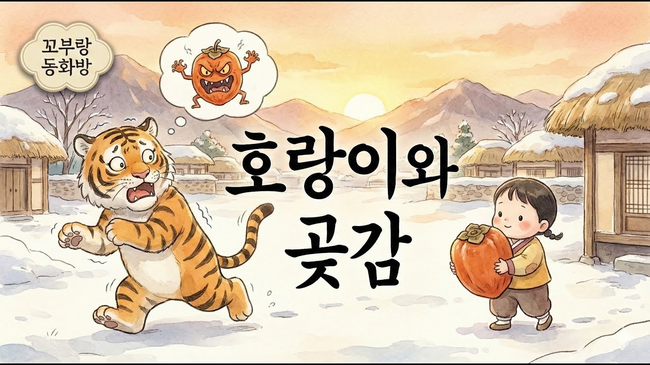 #10 호랑이와 곶감 [전래동화] 어른과 아이 모두를 위한 따뜻한 옛날이야기 | 수면동화 🌙