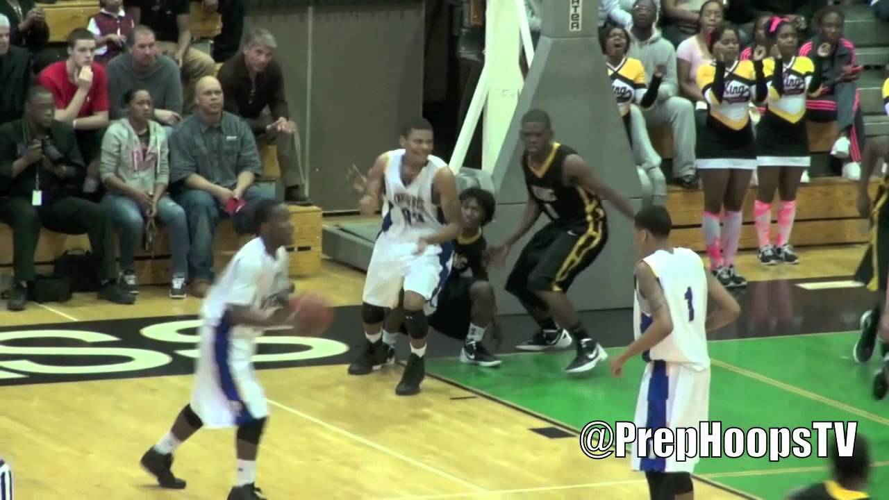 Texas Longhorn commit Martez Walker 2013 Detroit Pershing with a dunk vs. Detroit King