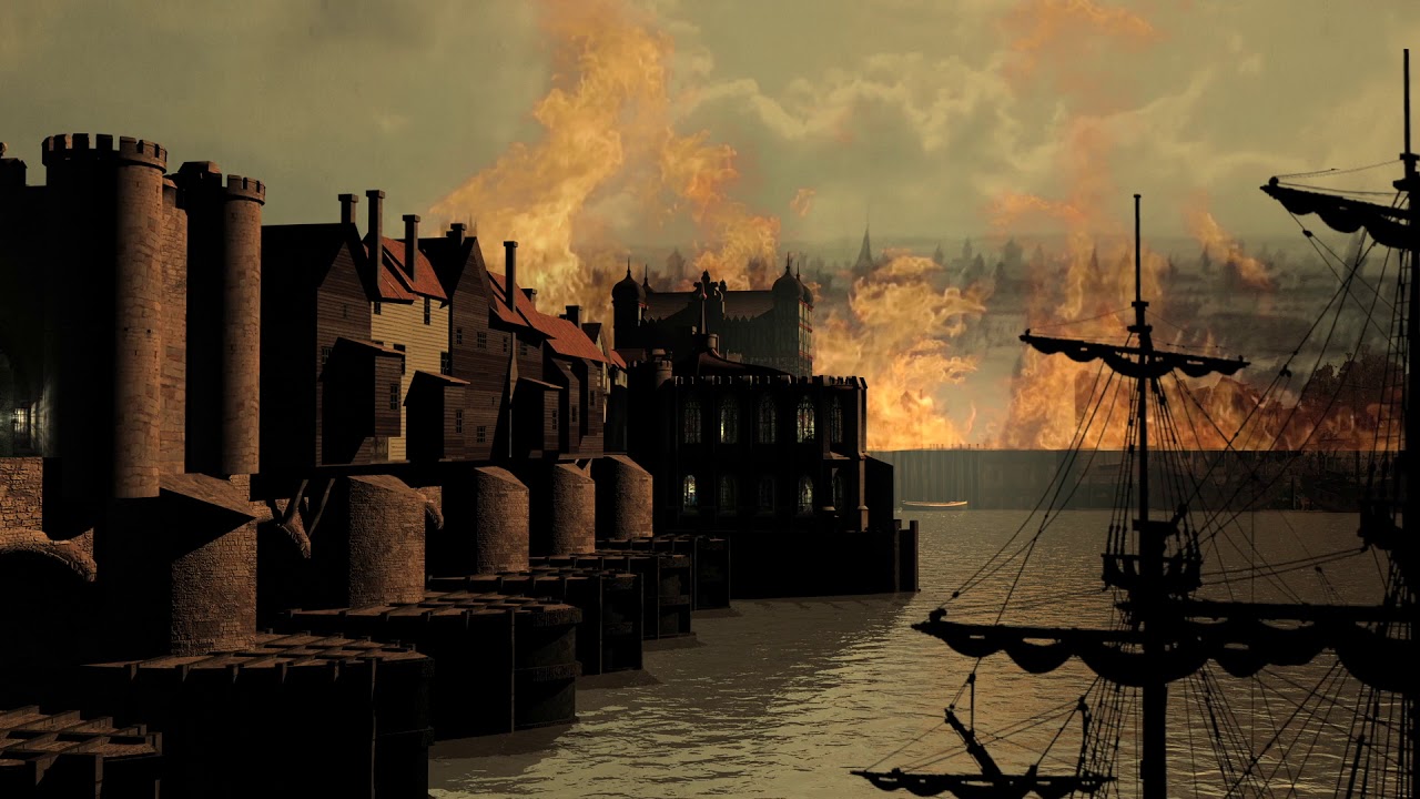 Great Fire of London 1666 - YouTube
