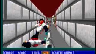 Wolfenstein 3D Walkthrough   Lets Play 100  E5M10 Secret Floor Wolfenstein Walkthrough