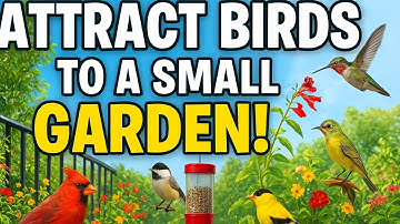 How to Attract Birds to a Small Garden